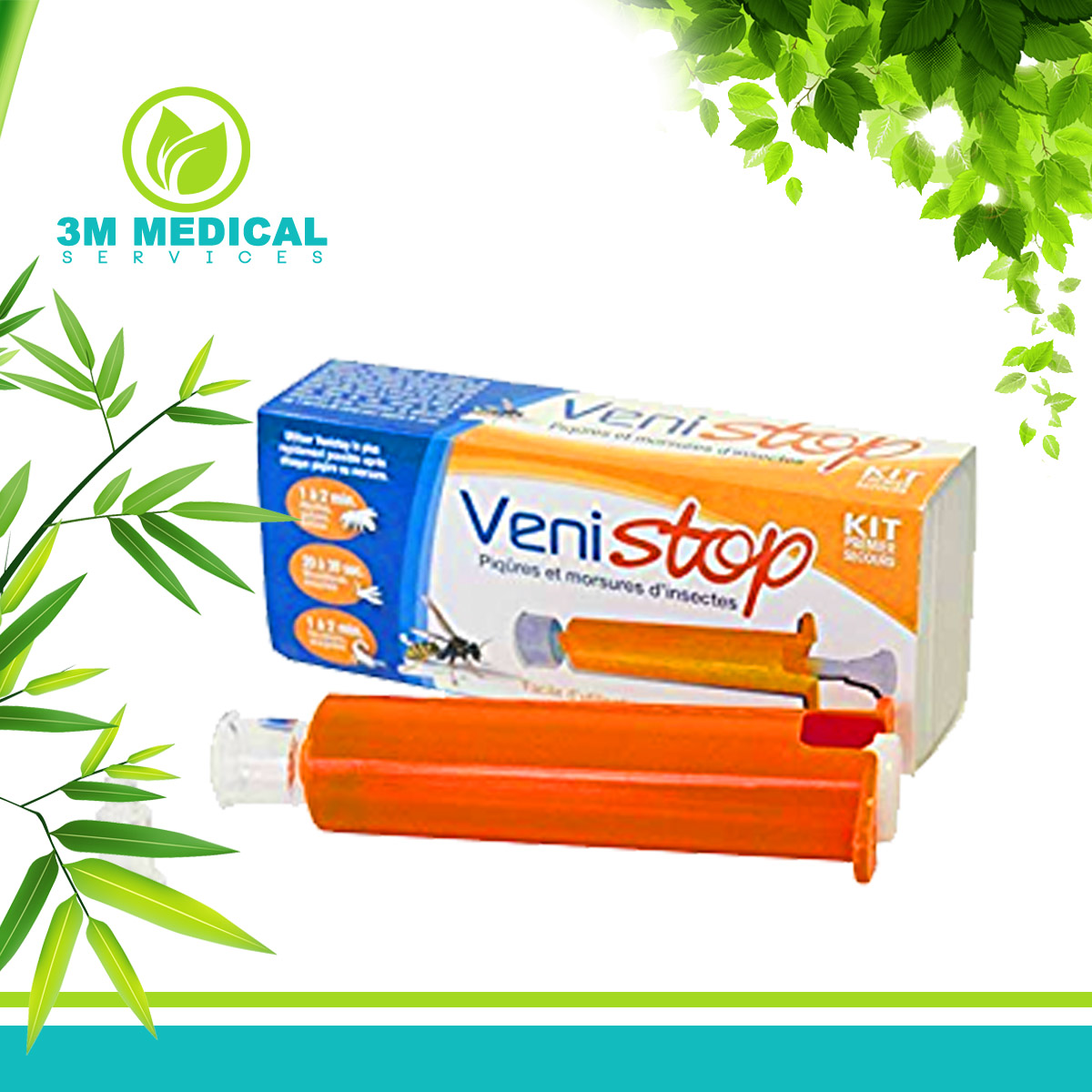 VENISTOP PIQÛRES ET MORSURES D’INSECTES